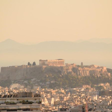 Acropolis Panorama Studio Athen Exterior foto