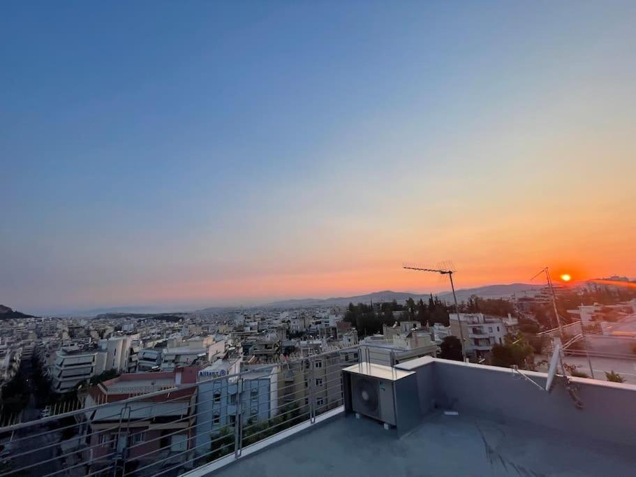 Acropolis Panorama Studio Athen Exterior foto